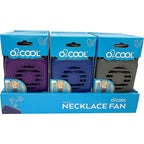 O2Cool FN02001 Deluxe Necklace 6.69 in. H x 2.5 in. Dia. 1 speed Personal Fan