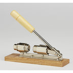 Duke Cannon 100BP 8.5 in. W x 9 in. L Silver/Wood Steel Nut Cracker