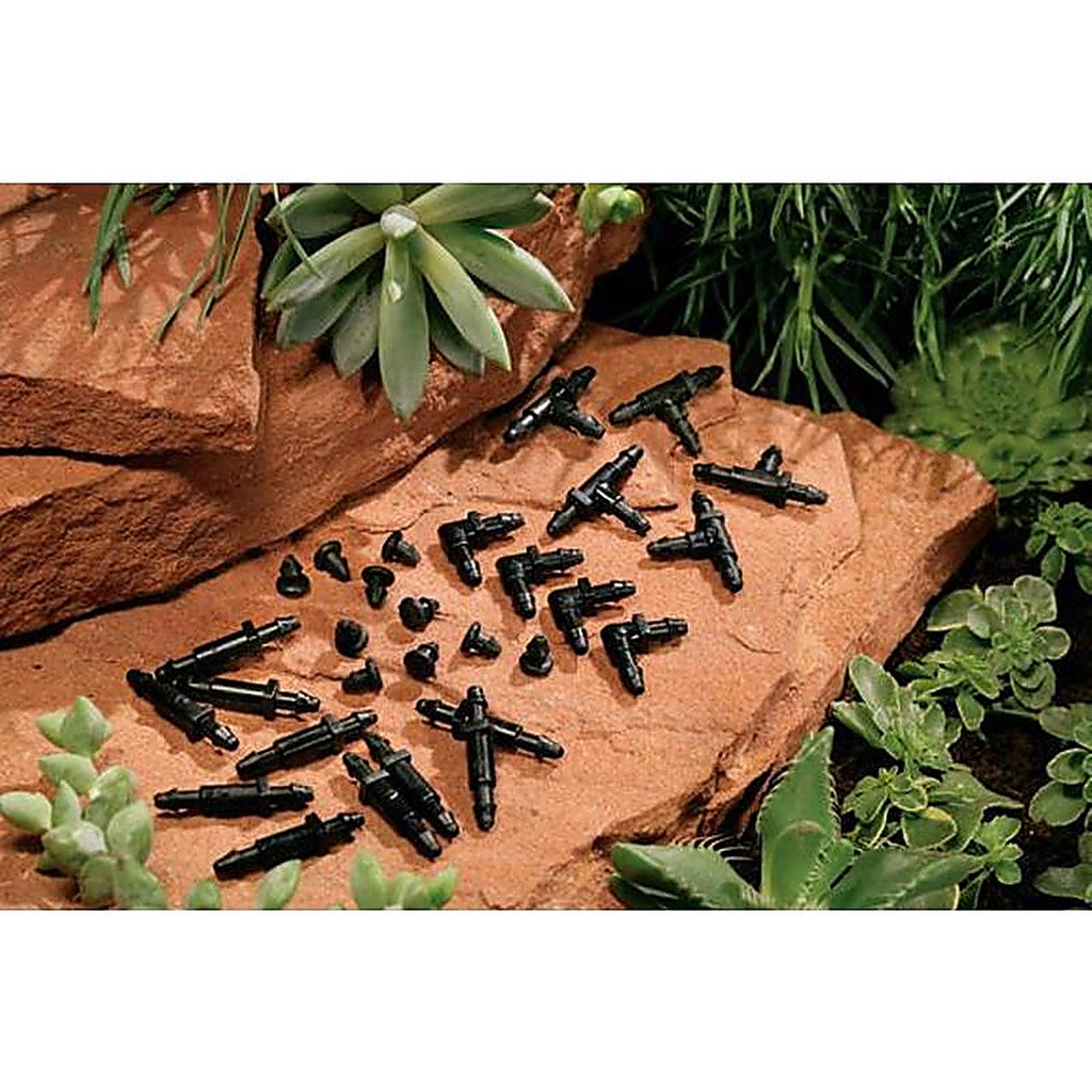Orbit 67401 Barbed 1/4 in. Drip Irrigation Tee 25/Pack