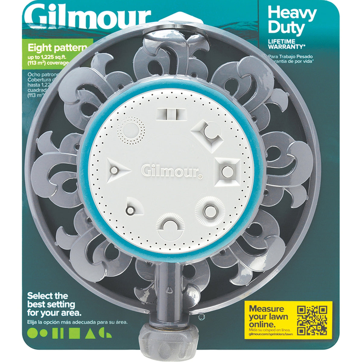 Gilmour 859563-4001 Ring Base Multi-Pattern Sprinkler