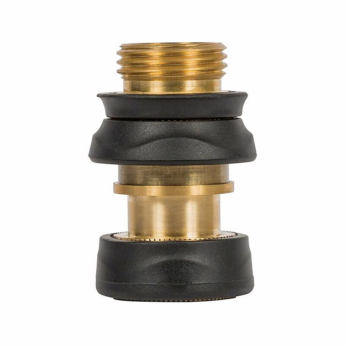 Fiskars 871504-1001 Heavy Duty Brass Threaded Female/Male Quick Connector
