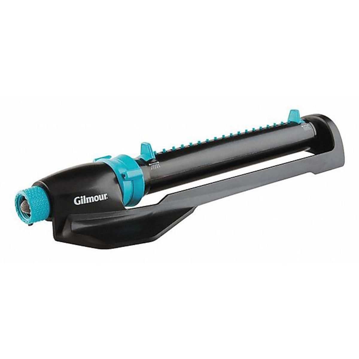 Fiskars 883013-1011 Metal Elevated Base 1-Pattern Oscillating Sprinkler 4000 sq. ft. 1/Pack