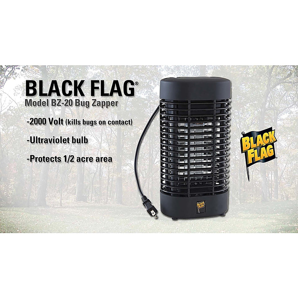 Black Flag 75012 Outdoor Bug Zapper 1/2 acre 20 watt