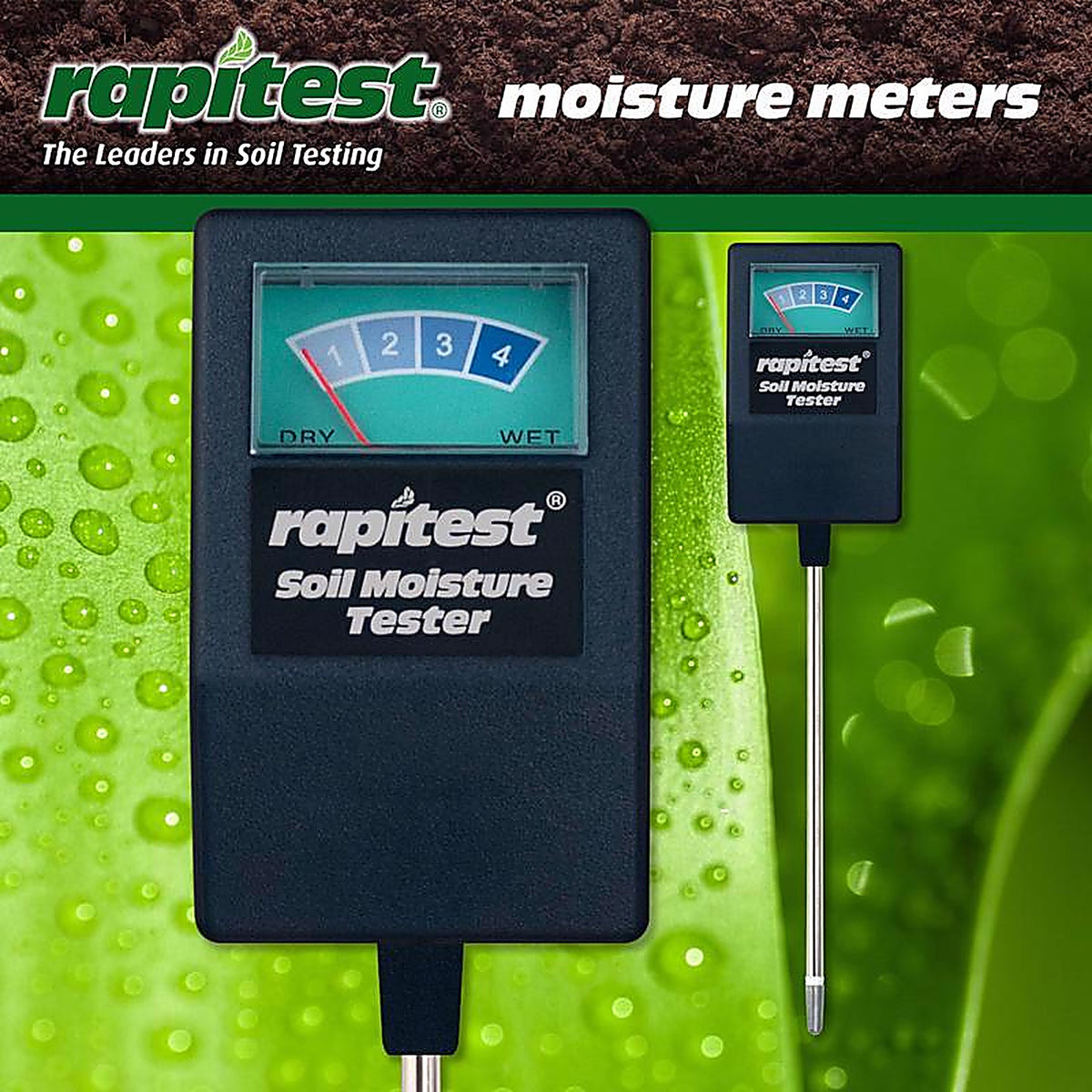 Luster Leaf 1810 Analog Soil Moisture Probe 1/Pack