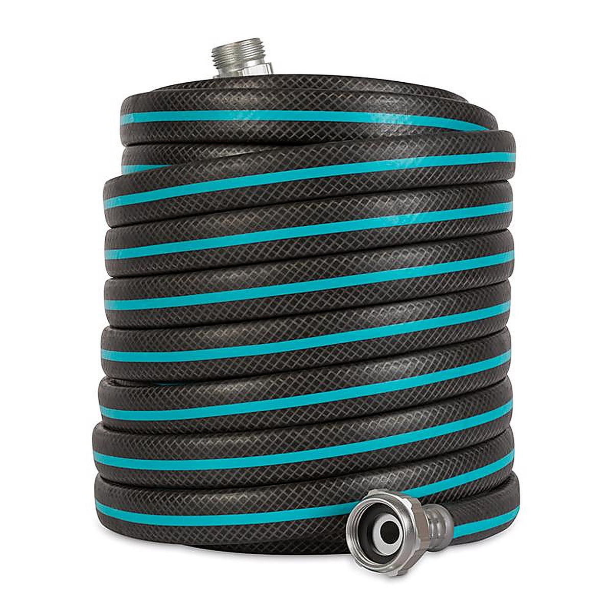 Gilmour 869001-1001 AquaArmor 1/2 in. Dia. x 100 ft. L Black Plastic Garden Hose