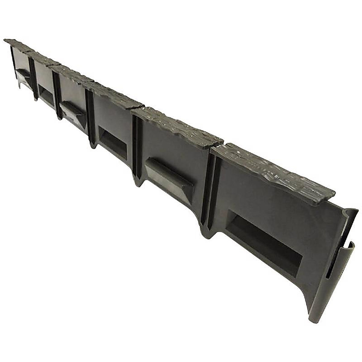 Master Mark 97603 Versa Edge 3 ft. L x 5.25 in. H Plastic Black Poundable Edging