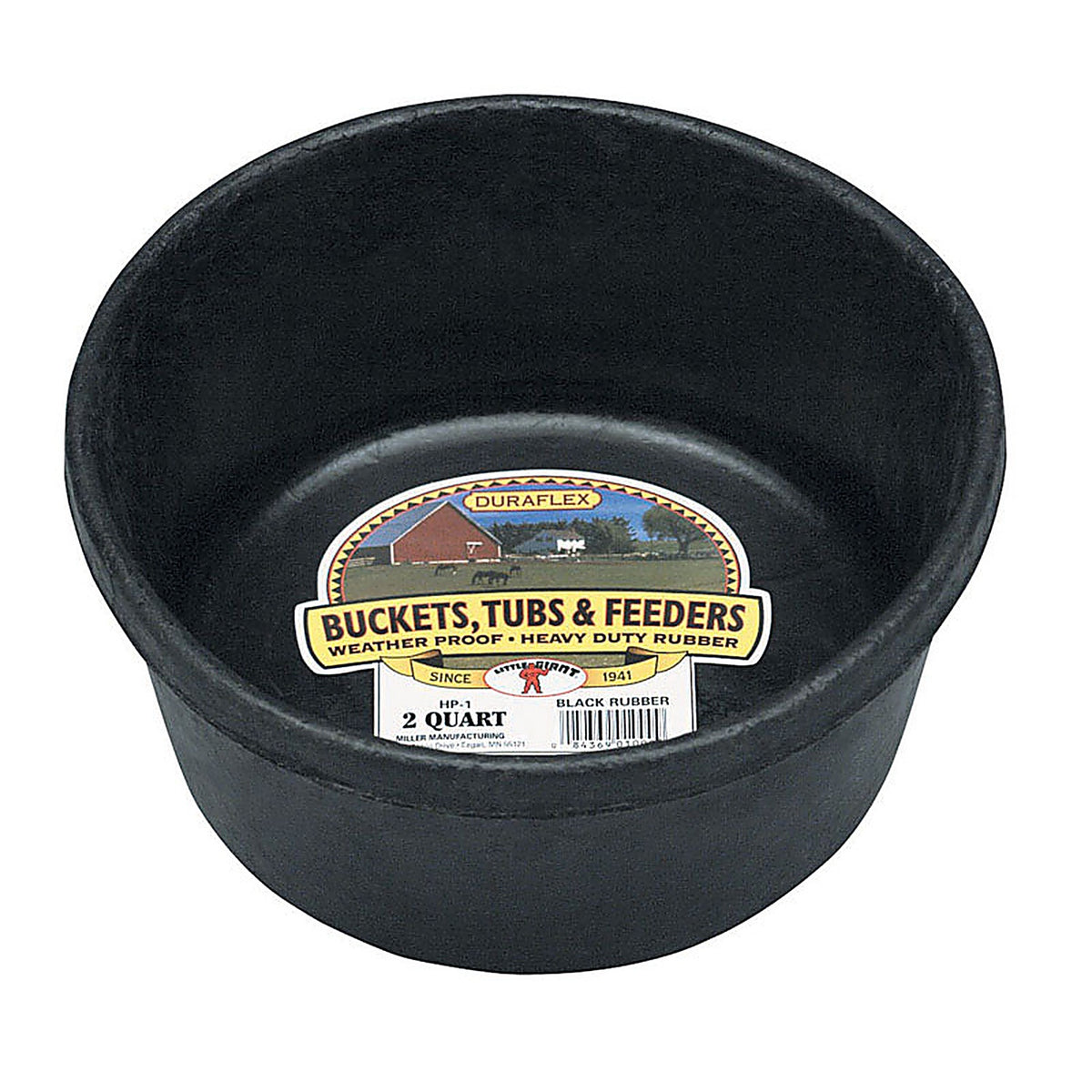 Duraflex HP-1 Little Giant 64 oz. Feeder Pan For Livestock