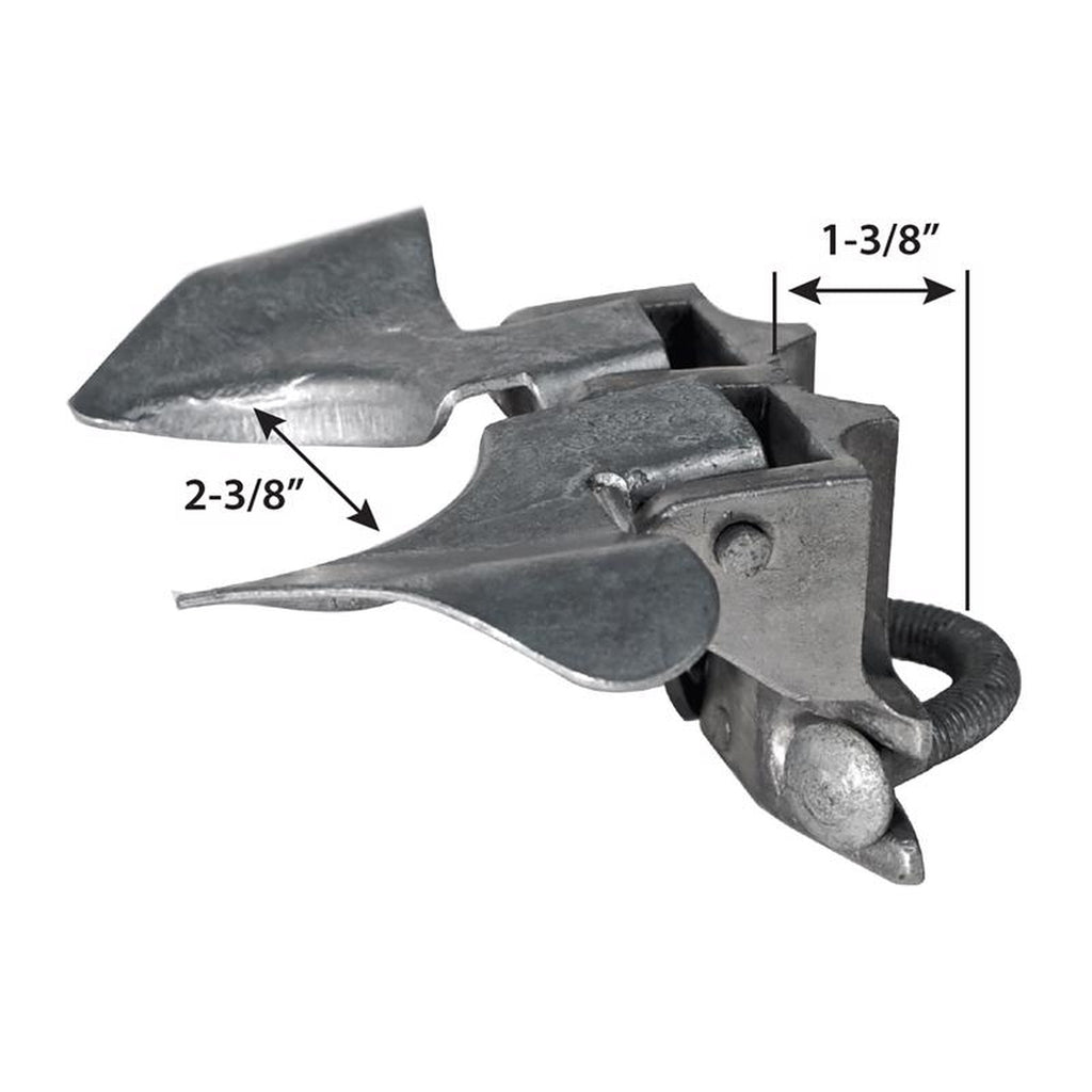 Midwest Air Technologies 328552C YardGard 2.95 in. H x 5.11 in. W Aluminum Butterfly Latch
