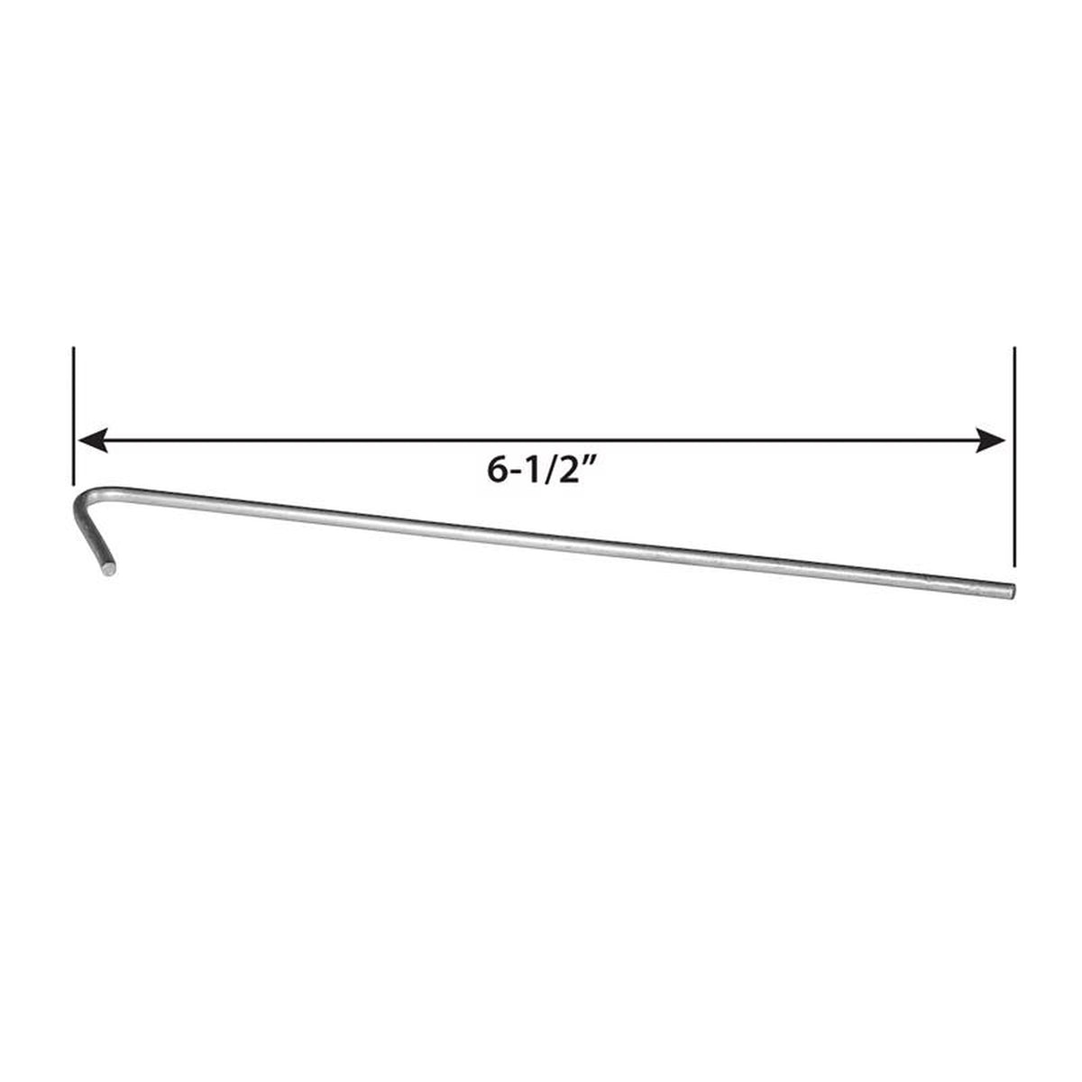 Midwest Air Technologies 328554C YardGard .787 in. H x .557 ft. L Aluminium Fence Ties Silver