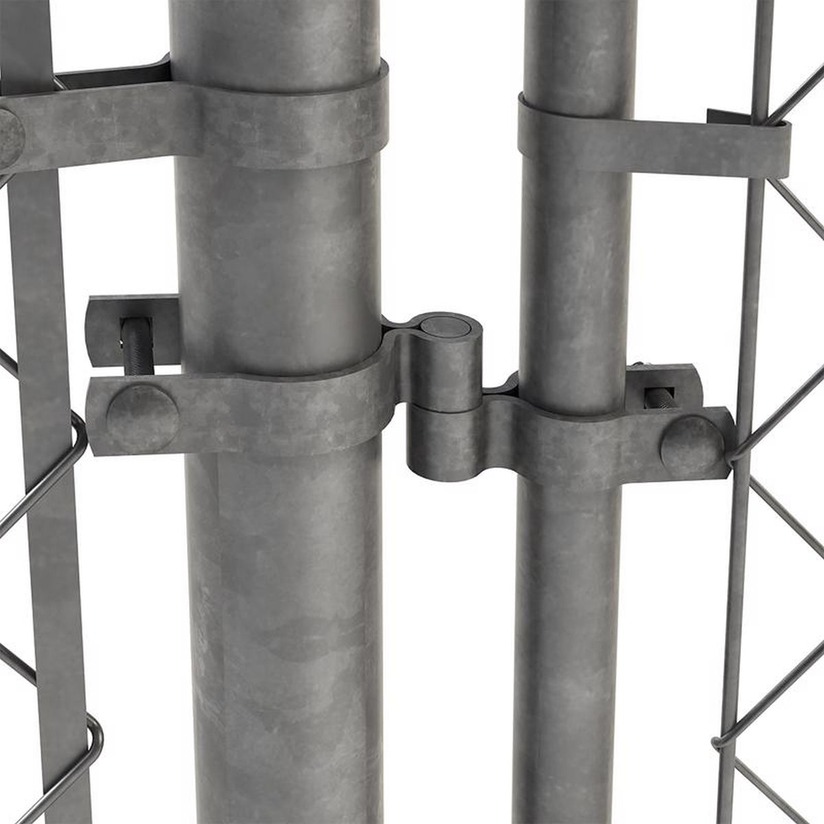 Midwest Air Technologies 328530C YardGard Steel Chain Link Gate Hinge Clamp 1/Pack