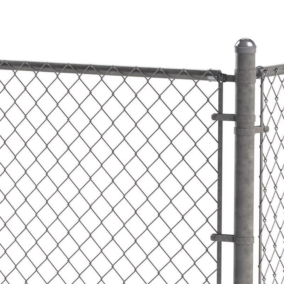 Midwest Air Technologies 328528C YardGard 3.66 in. L Steel Chain Link Band Brace 1/Pack