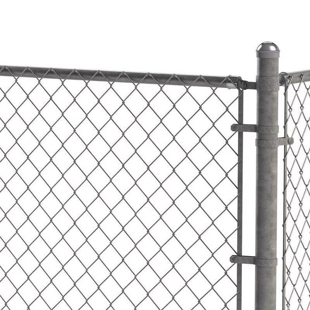 Midwest Air Technologies 328524C YardGard 4.72 in. L Steel Chain Link Band Brace 1/Pack