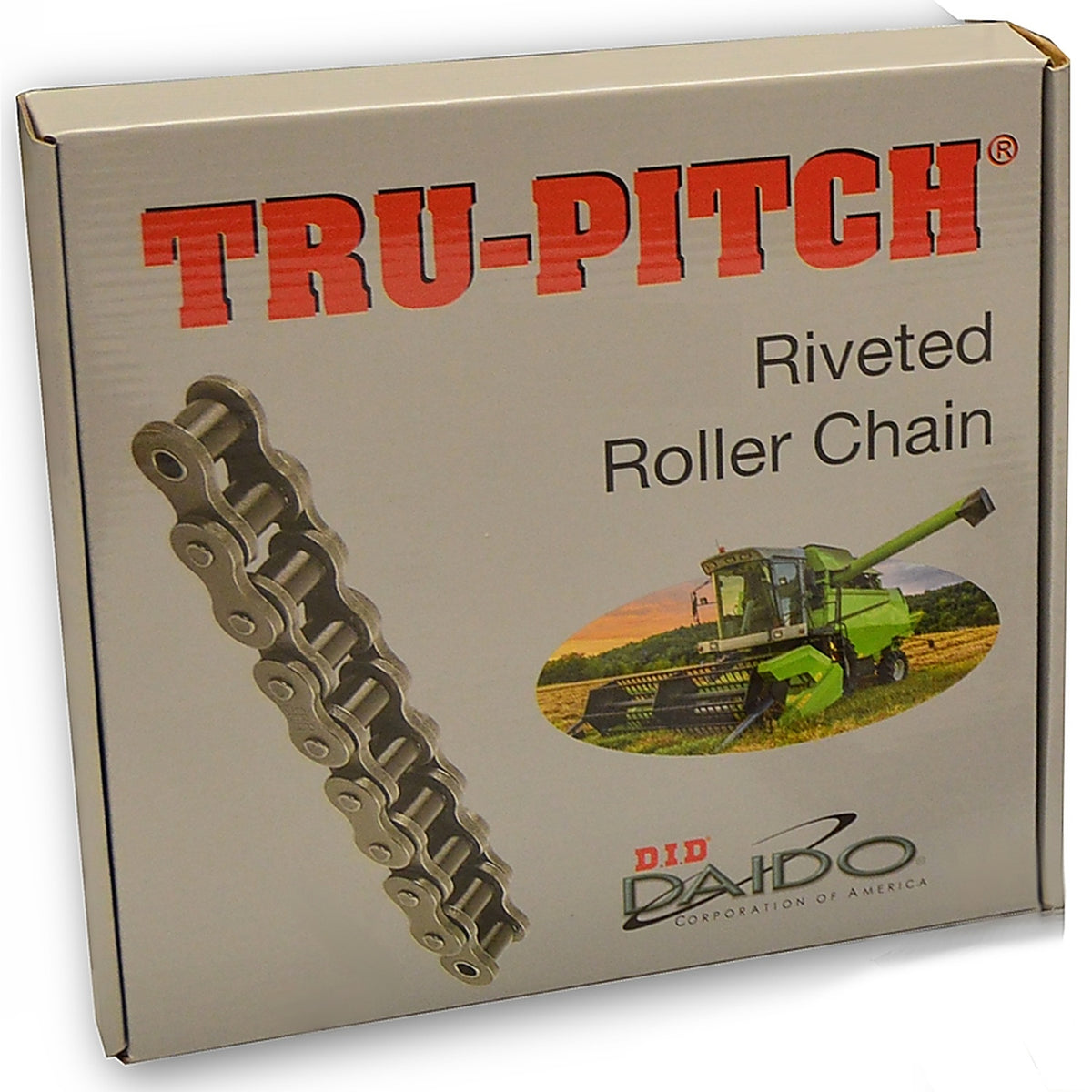 Tru-Pitch TRC35-MD Daido Steel Roller Chain 1/8 in. Dia. x 1/2 in. L