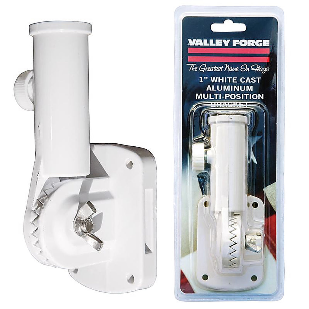 Valley Forge 60754 11 in. L Aluminum Flag Pole Bracket Polished