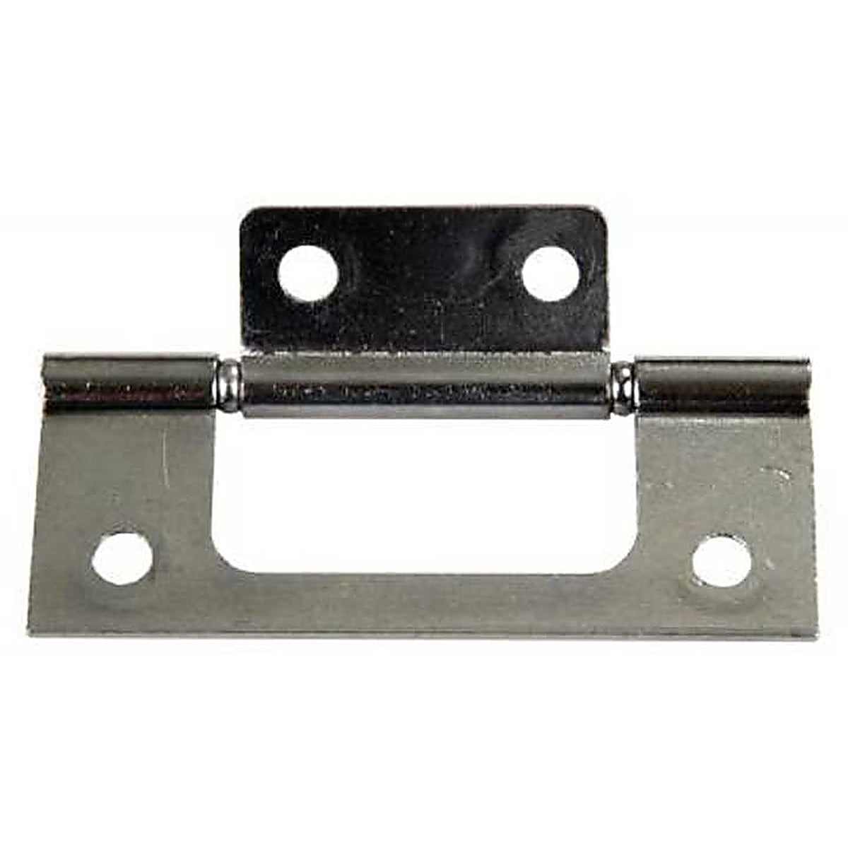 JR Products - 70645 - 3in Non-Mortise Hinge, Chrome (2 Pk)