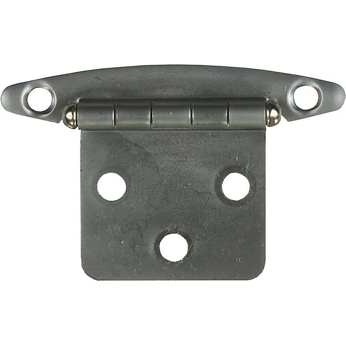 JR Products - 70655 - Free Swing Flush Mount Hinge, Satin Nickel (2 Pk)