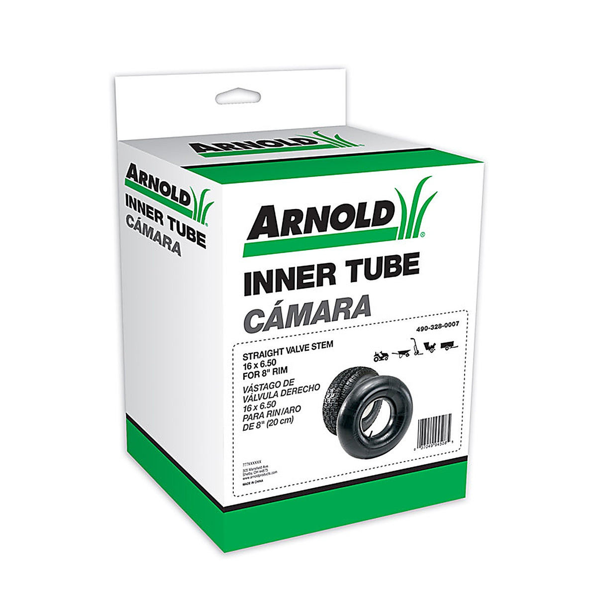 Arnold 490-328-0007 Straight Valve 8 in. W x 16 in. Dia. Replacement Inner Tube