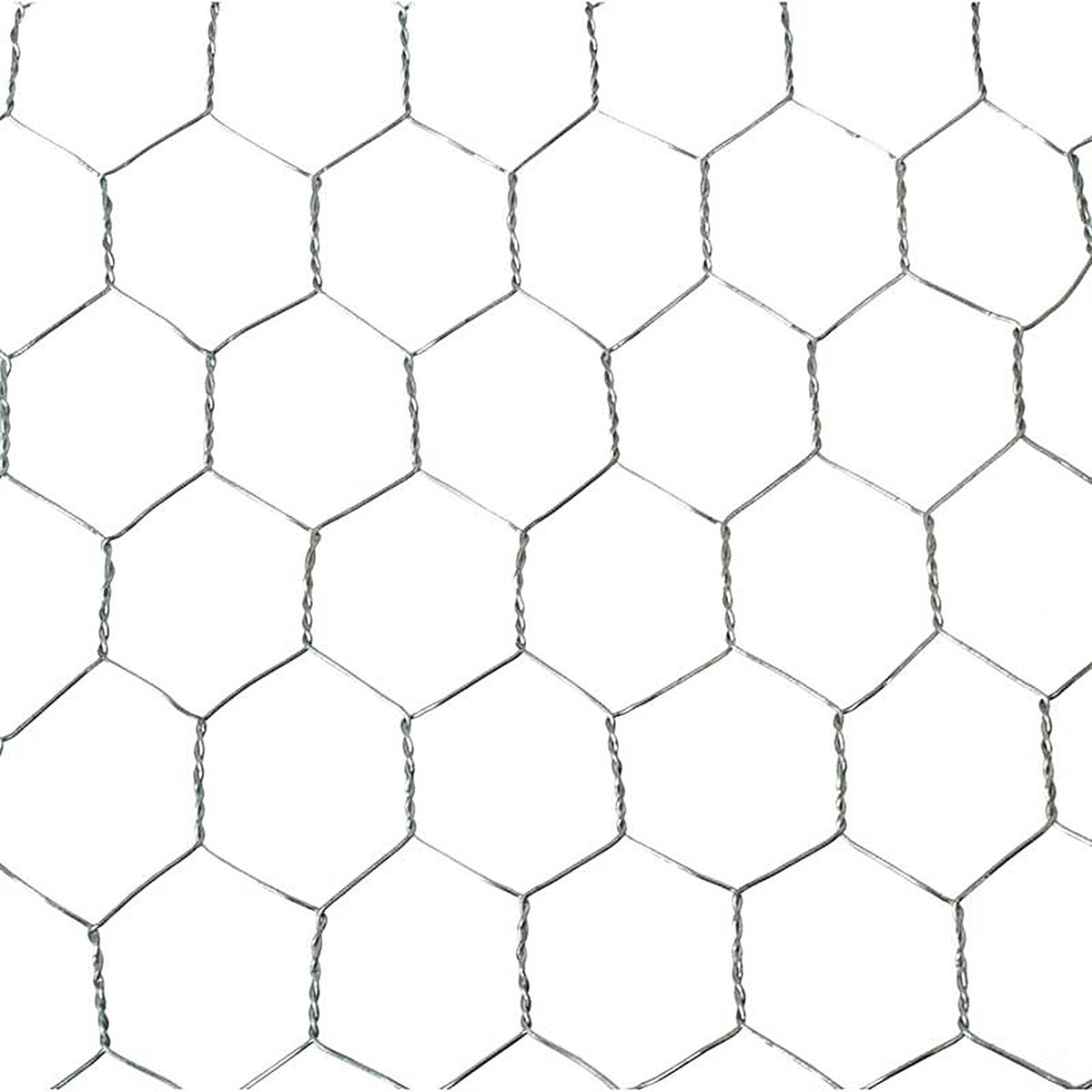 Garden Zone 162425 24 in. H x 25 ft. L 20 Ga. Gray Poultry Netting