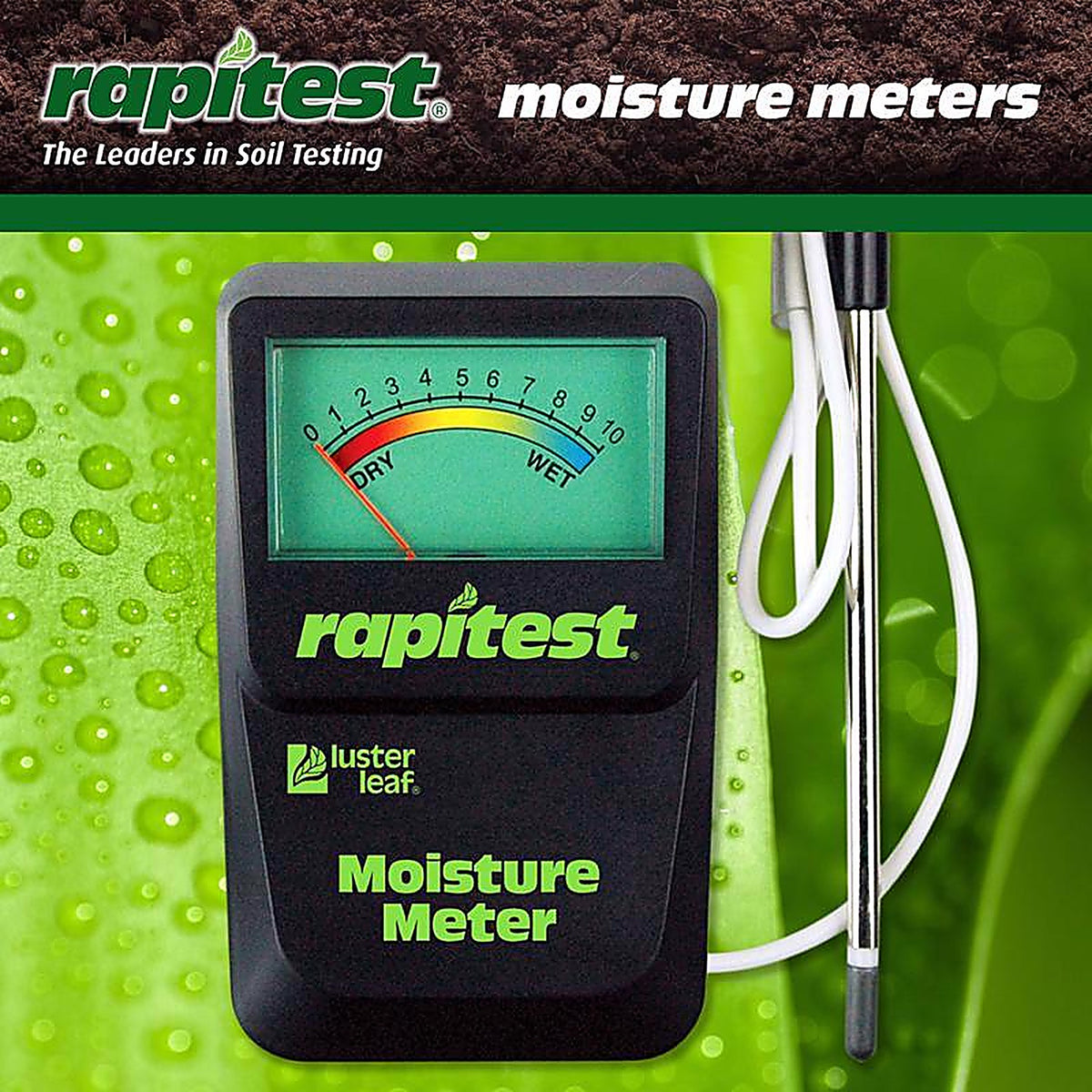Luster Leaf 1820 Analog Moisture Meter 1/Pack