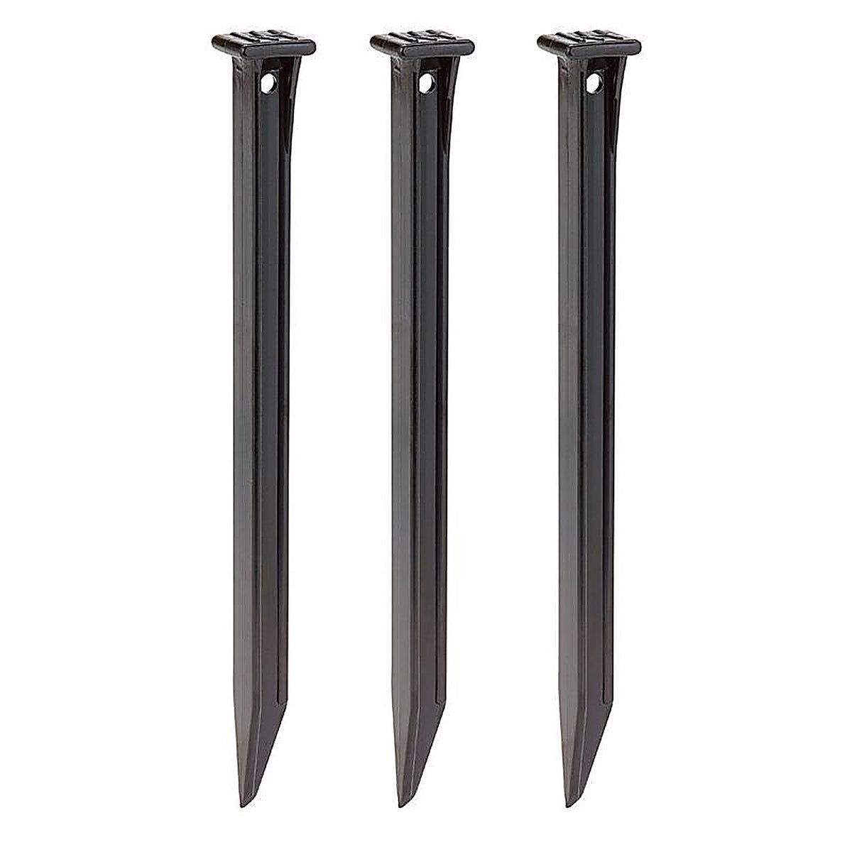 Master Mark 12103 10 in. H Plastic Black Stake Kit