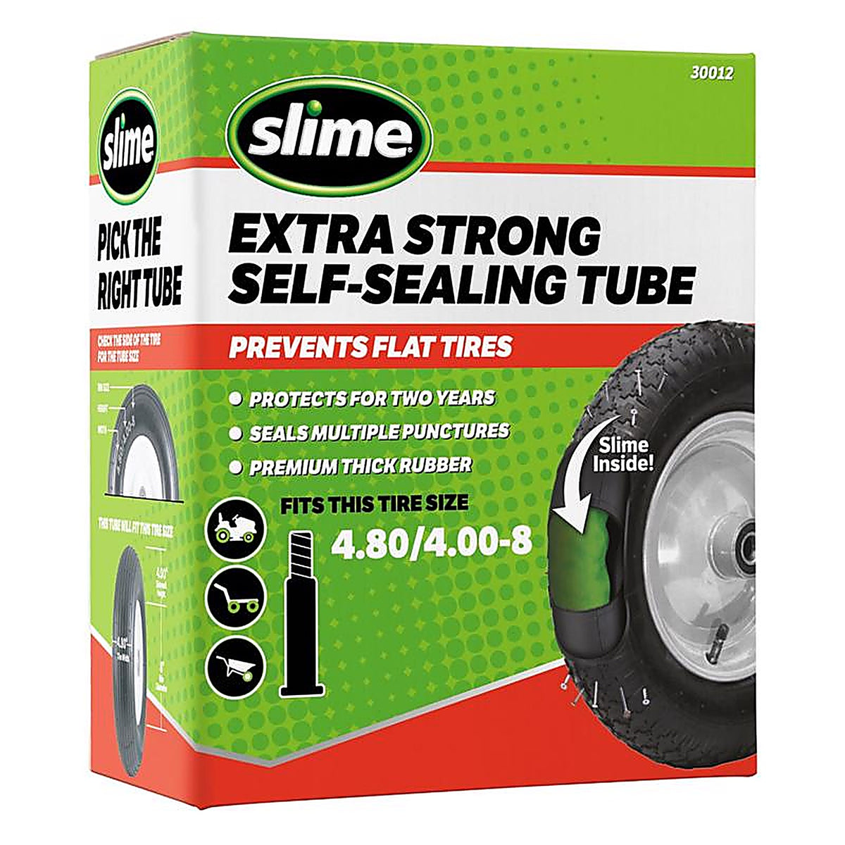 Slime 30012 8 in. Dia. Wheelbarrow Inner Tube Rubber
