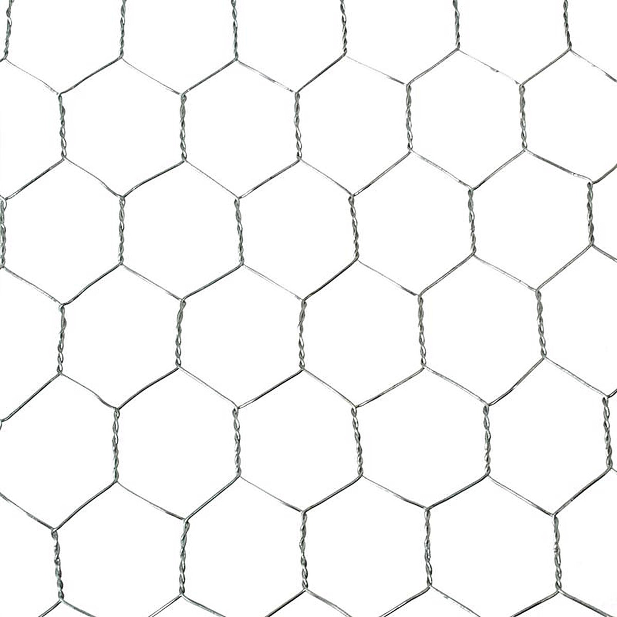 Garden Zone 162415 24 in. H x 150 ft. L 20 Ga. Silver Poultry Netting