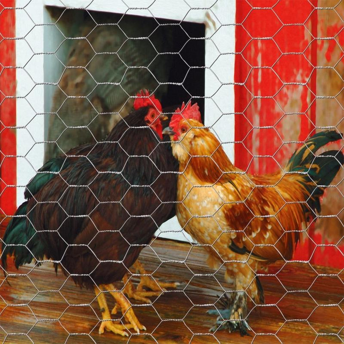 Garden Zone 162415 24 in. H x 150 ft. L 20 Ga. Silver Poultry Netting