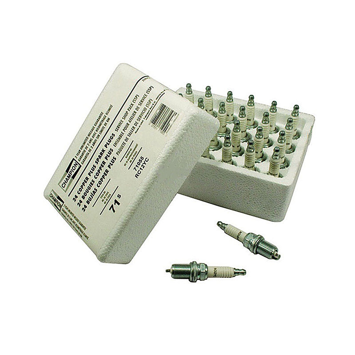 Champion 71S Copper Plus Spark Plug RC12YC
