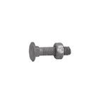 Midwest Air Technologies 328502C YardGard 5/16 in. Dia. x 1-1/4 in. L Galvanized Steel Carriage Bolt 20/Pack