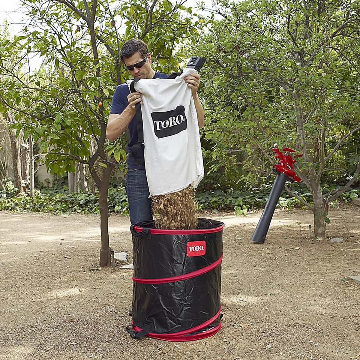 Toro 51503 14 gal. Lawn & Leaf Bags Zip Tie 1/Pack