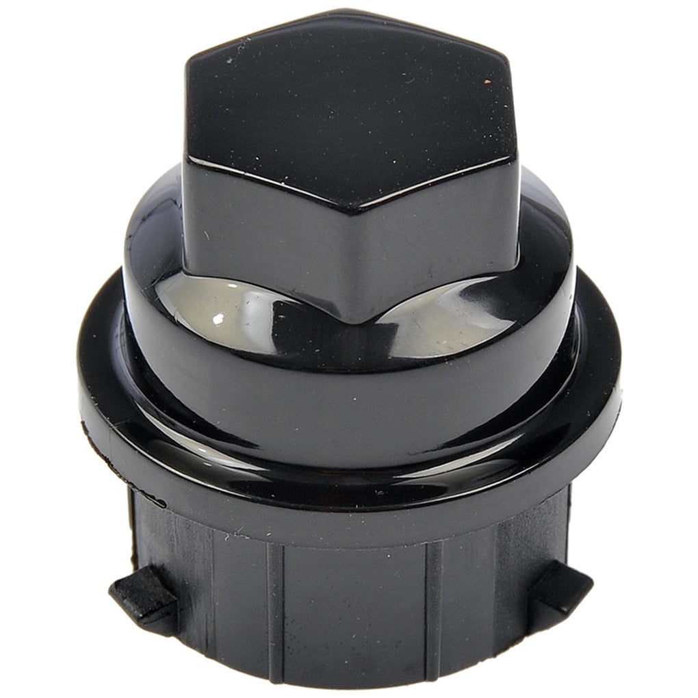 Dorman 611-620.1 Black Wheel Nut Cover M24-2.0, Hex 19mm