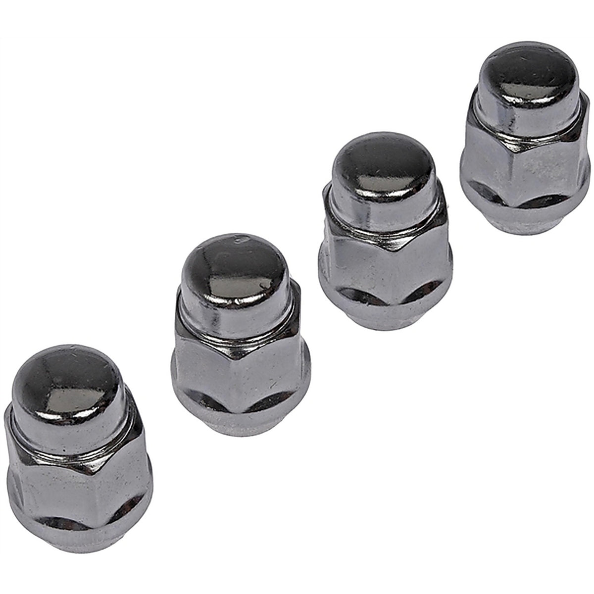 Dorman 711-105 Wheel Nut Chrome Bulge Seat Acorn Cap 7/16-20