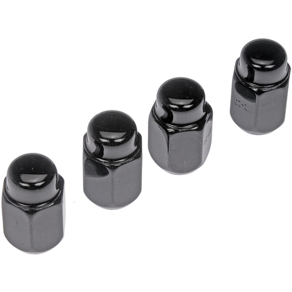 Dorman 711-211 Wheel Nut Black Chrome Acorn 2-Pc 1/2-20
