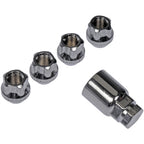Dorman 711-326 Wheel Nut Lock Chrome Bulge Lock Set M12-1.50