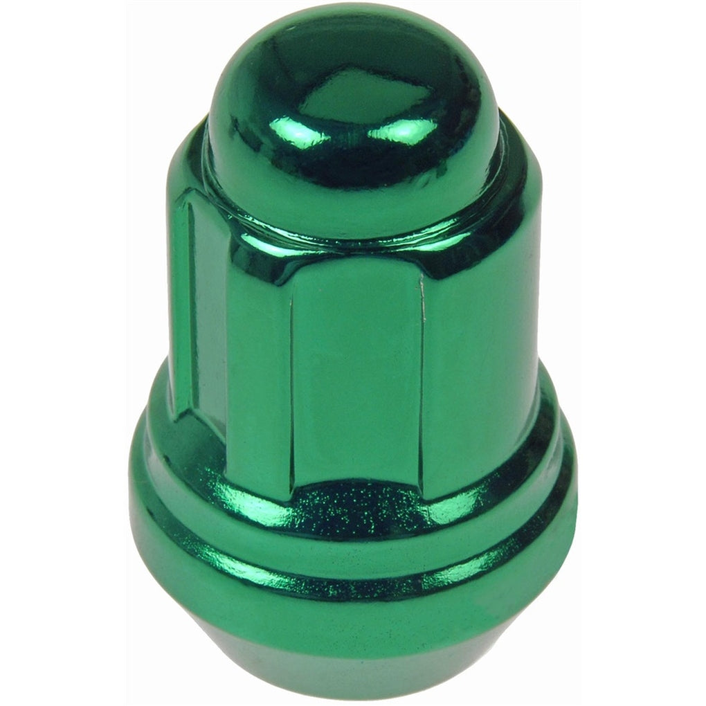 Dorman 711-335F Green Acorn Nut Lock Set M12-1.50