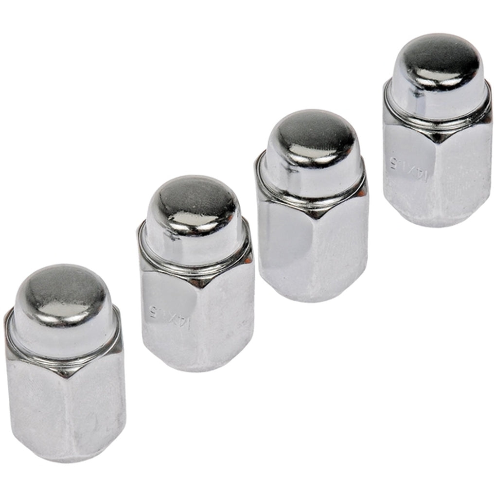 Dorman 711-601 Wheel Nut Chrome Acorn 2-Pc M14-1.50