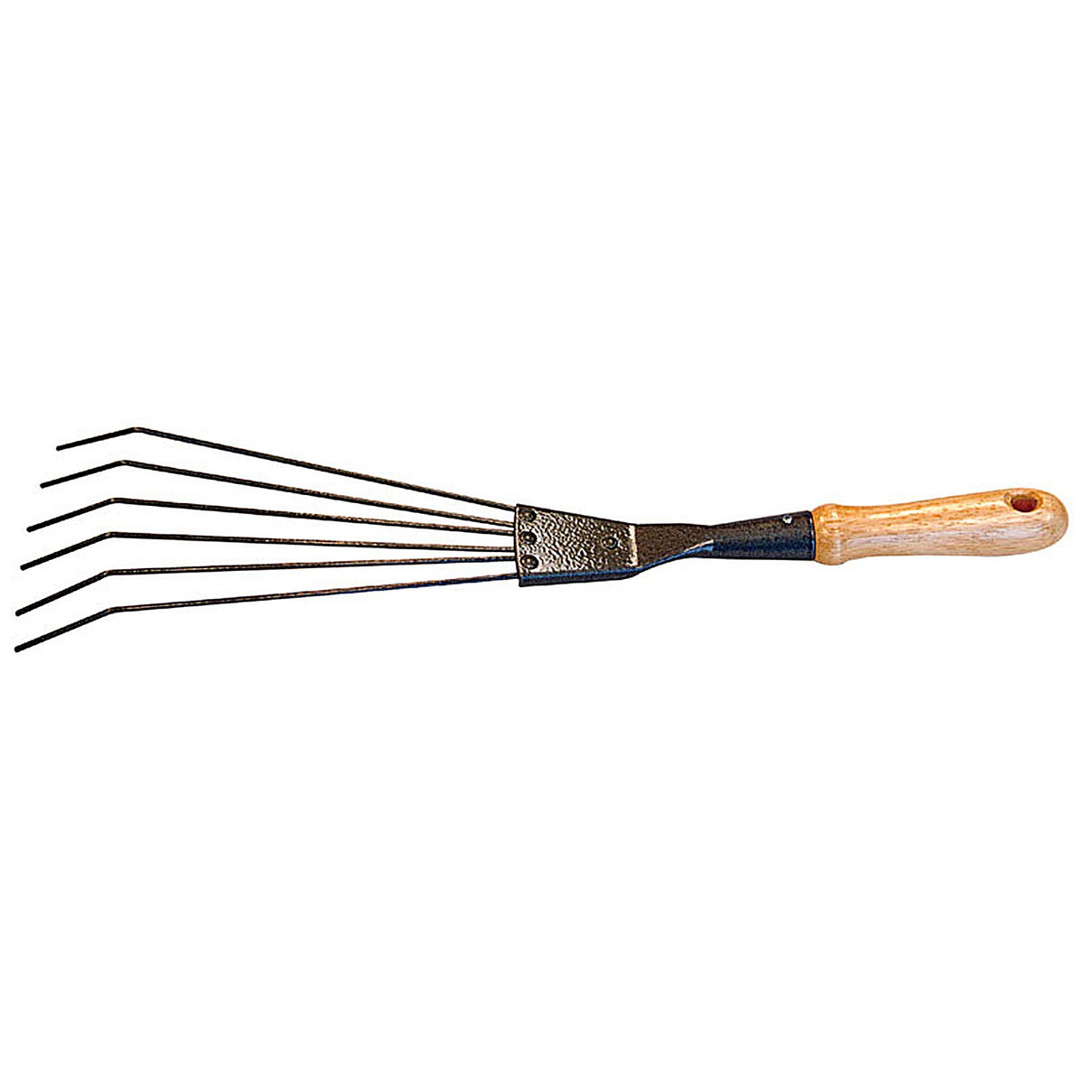 ACE GT0134 19.5 in. L x 5.2 in. W Steel Shrub Rake Wood Handle