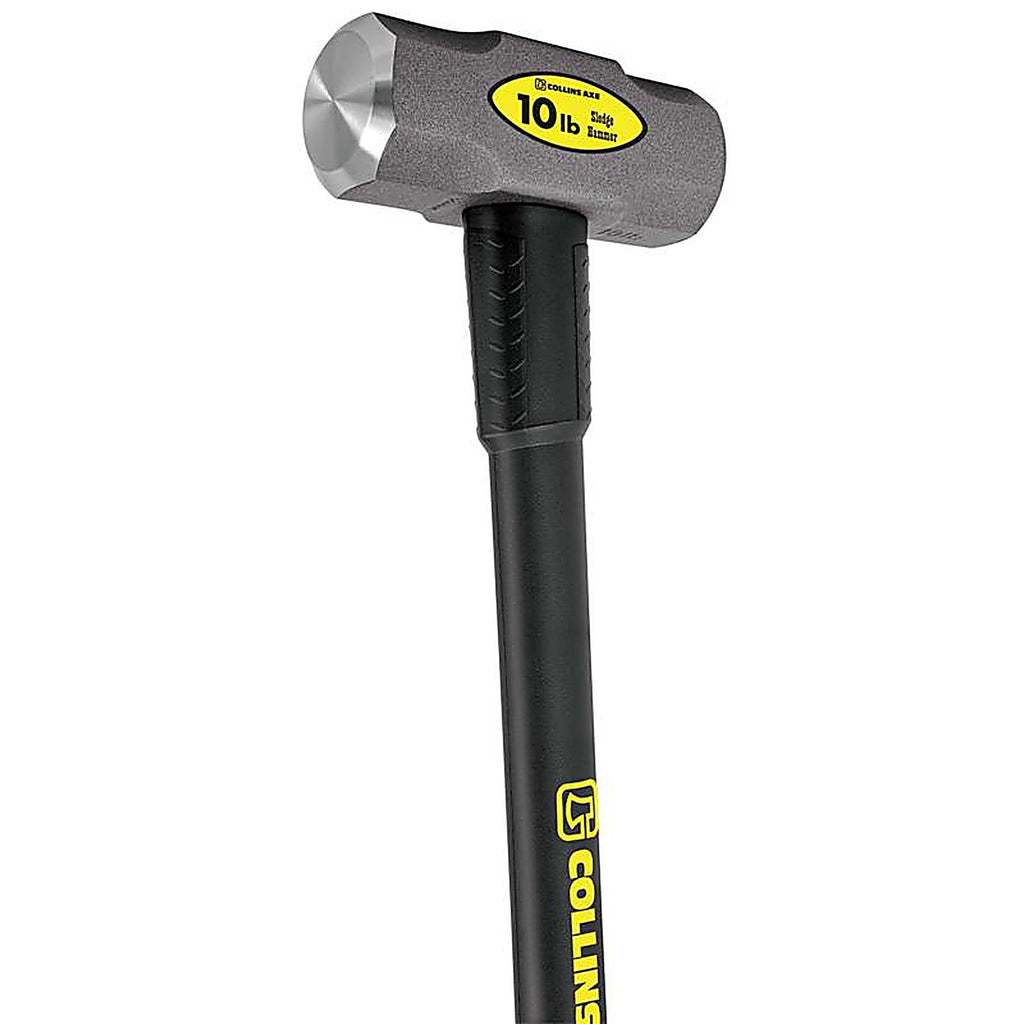 Collins MD-10FD-C 10 lb. Steel Sledge Hammer 35 in. Fiberglass Handle