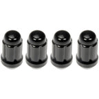 Dorman 712-315C Matte Black Spline Drive Lock Set M12-1.50