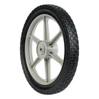 Arnold 1475-P 1.75 in. W x 14 in. Dia. Plastic Lawn Mower Replacement Wheel 60 lb.
