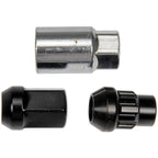 Dorman 713-375A Black Acorn Wheel Nut Lock Set