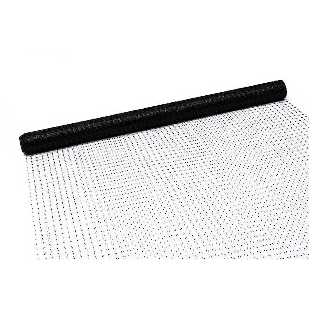 Tenax 2A140066 7 ft. H x 100 ft. L Polyethylene Plant and Pond Fence Black