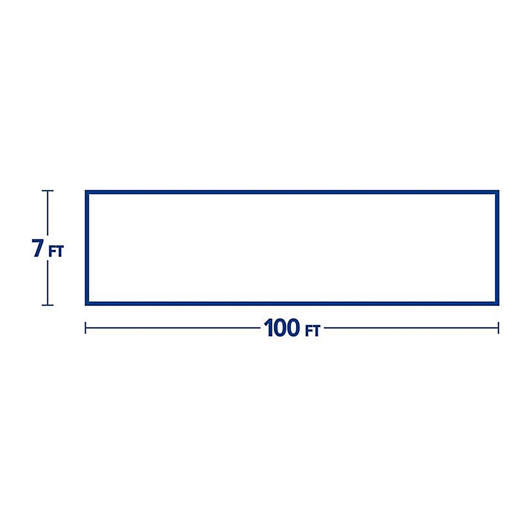 Tenax 2A140066 7 ft. H x 100 ft. L Polyethylene Plant and Pond Fence Black
