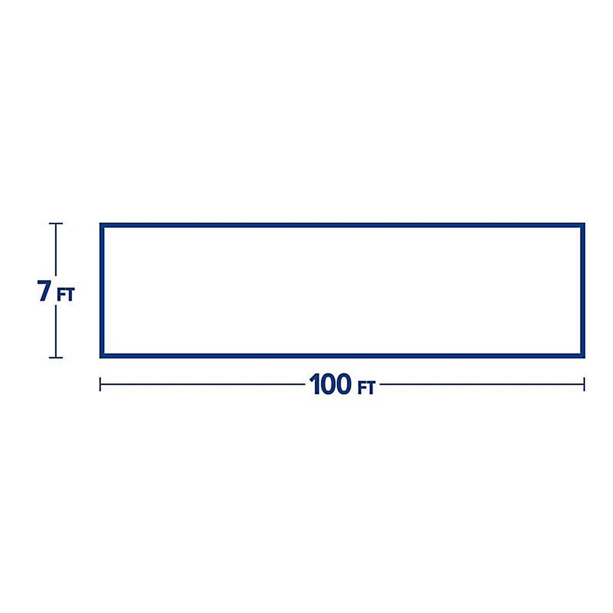 Tenax 2A140066 7 ft. H x 100 ft. L Polyethylene Plant and Pond Fence Black