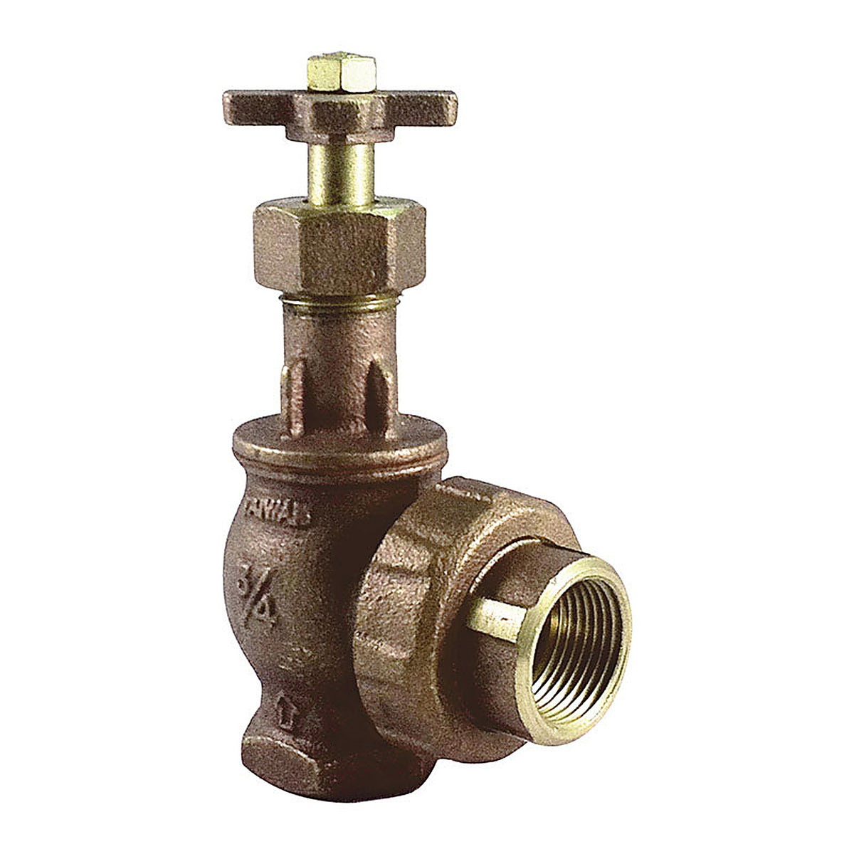 Champion 300RS-075Y Angle Valve with Union 3/4 in. 150 psi