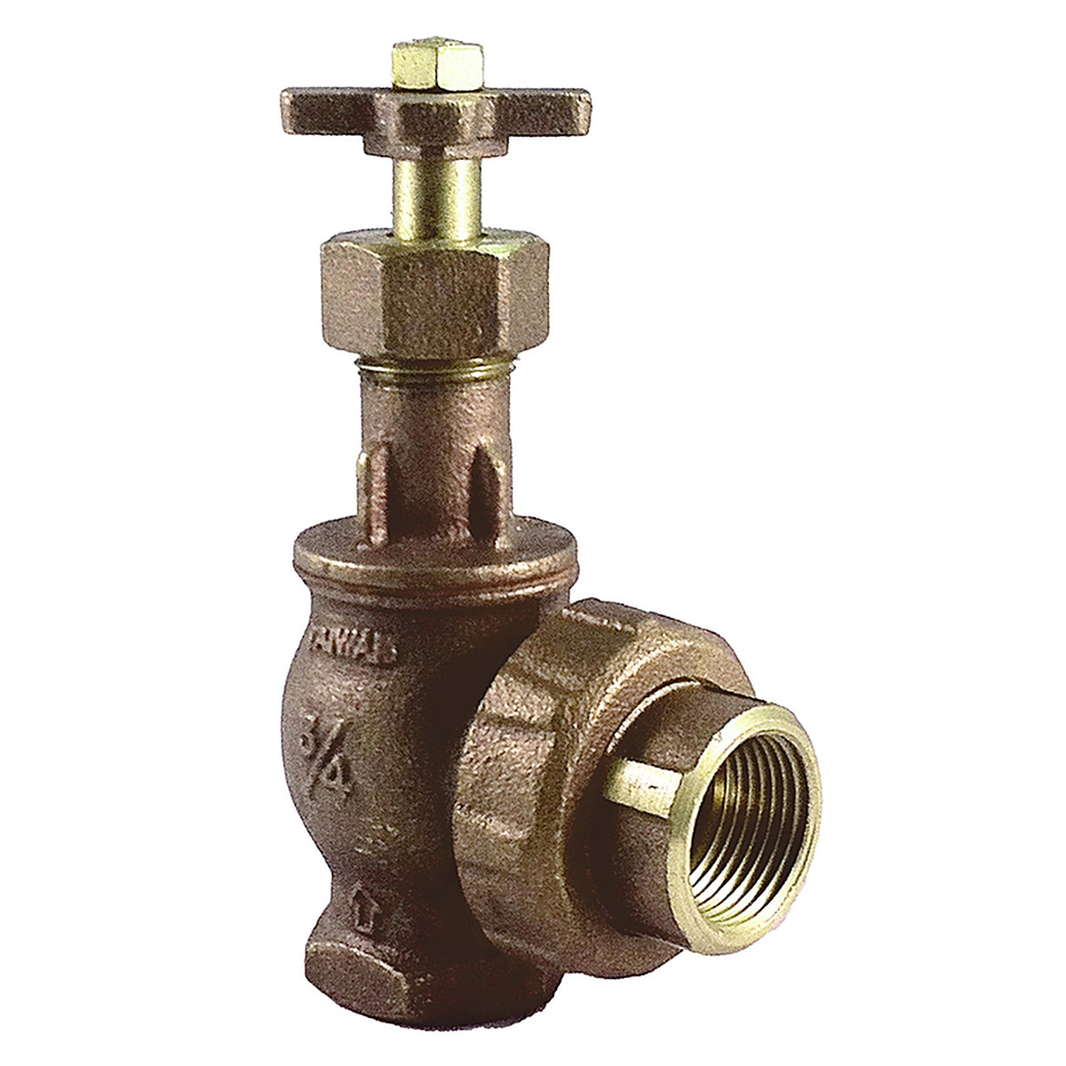 Champion 300RS-075Y Angle Valve with Union 3/4 in. 150 psi