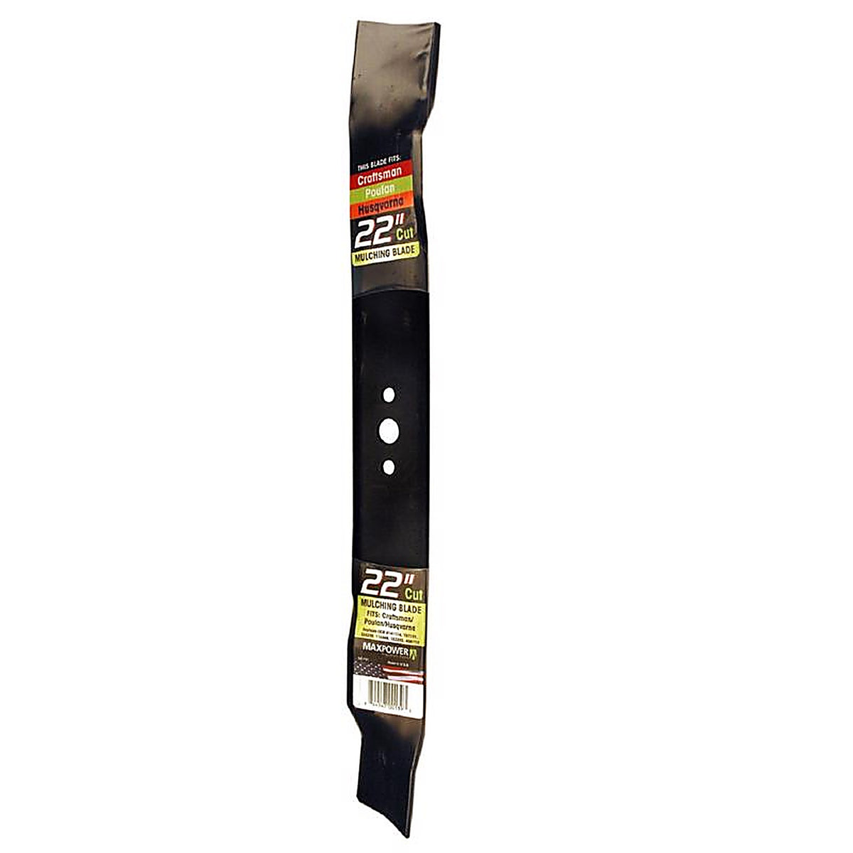 Rotary 331731S MaxPower 22 in. Mulching Mower Blade For Walk-Behind Mowers 1/Pack