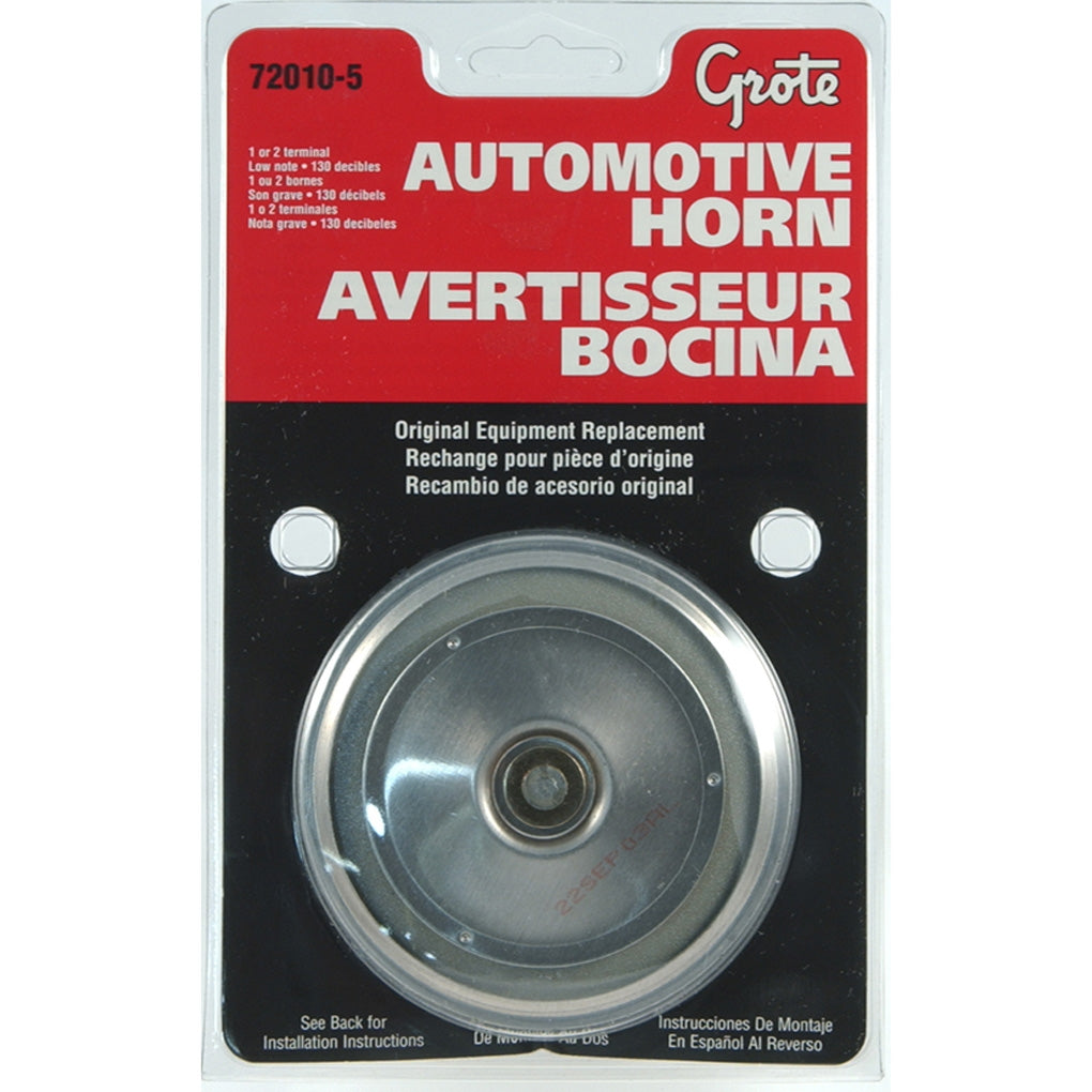 Grote 72010-5 Electric Automotive Horn