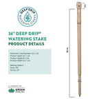 Deep Drip 36GKDD Drip Irrigation Watering Stake