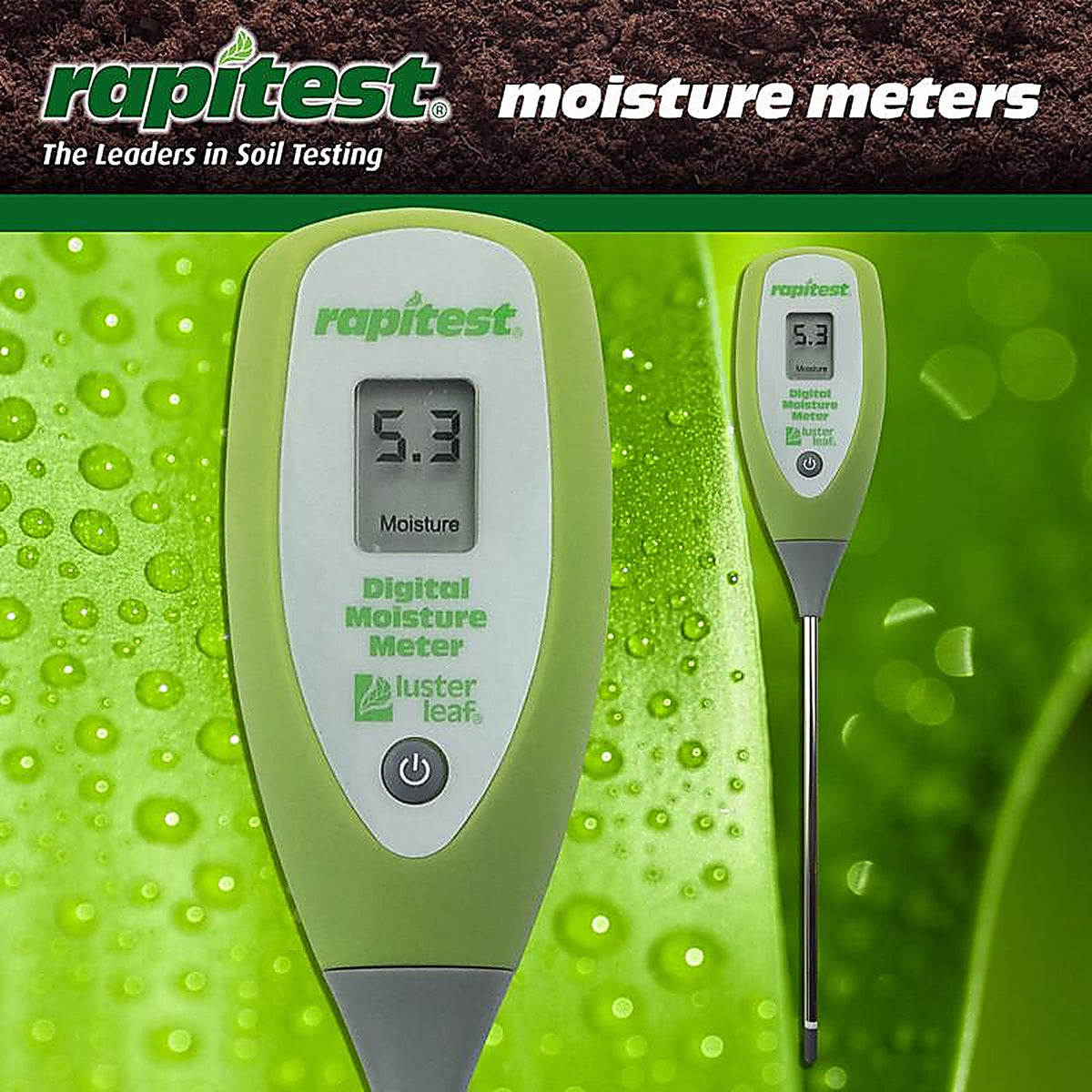 Luster Leaf 1825 Digital Moisture Meter 1/Pack